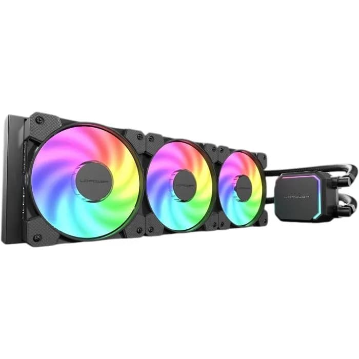 Vodeno hlađenje LC-Power LC-CC-360-B-ARGB, 3x120mm, Intel i AMD, crno