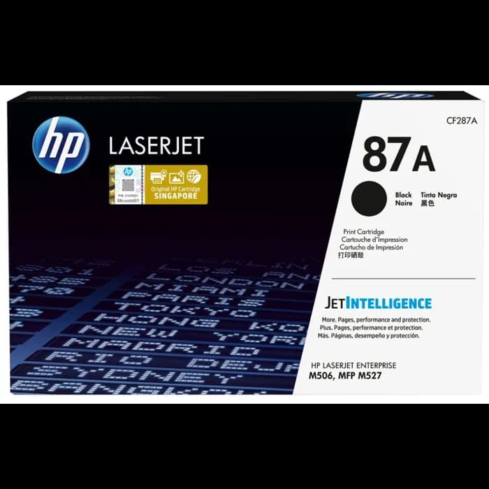 Toner HP 87A, CF287A, Black
