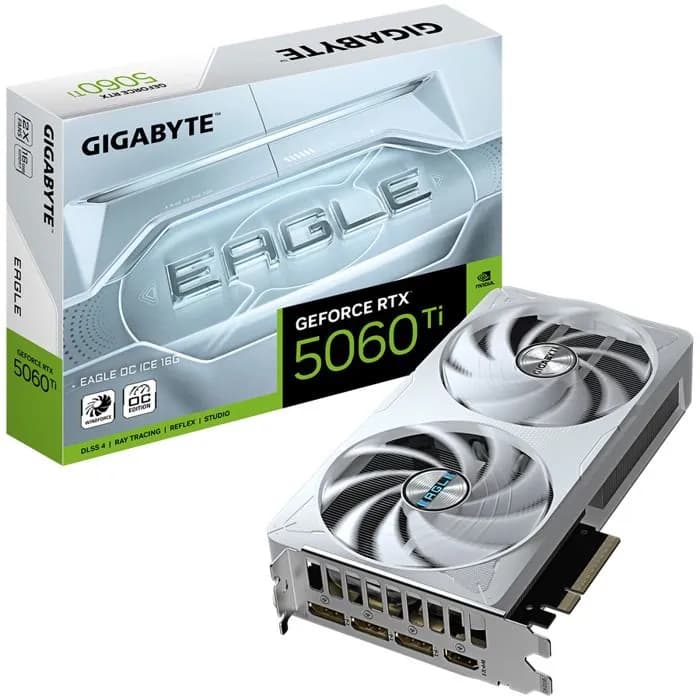 Grafička Gigabyte GeForce RTX5060Ti Eagle OC Ice, 16GB GDDR7