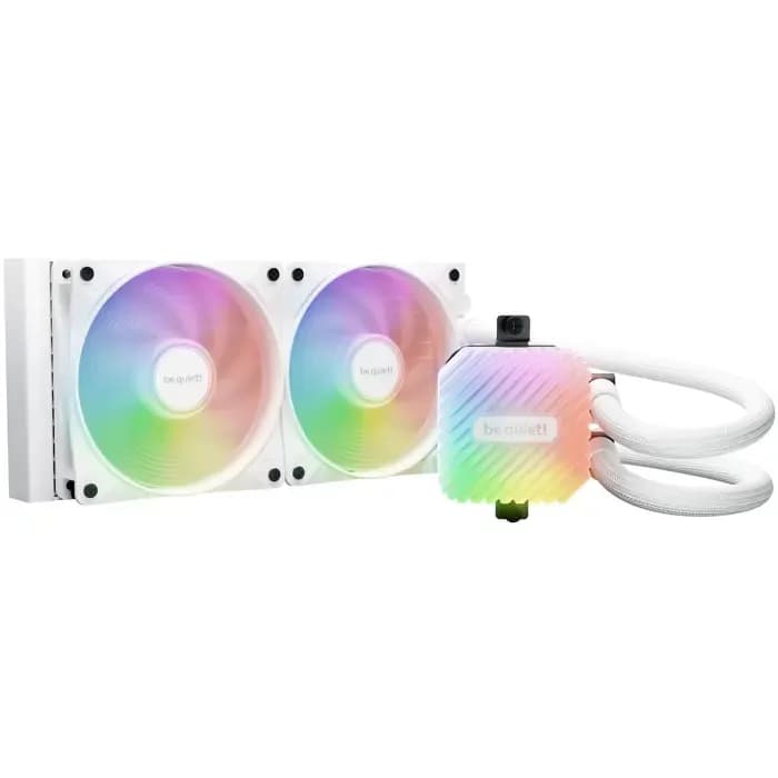 Vodeno hlađenje Be quiet! Light Loop, 2x120mm ARGB, Intel i AMD, bijelo