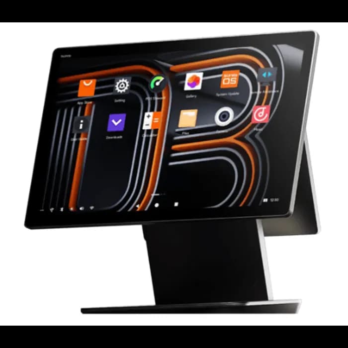 Terminal Sunmi D3 PRO, GMS EDLA, 39.6 cm (15,6''), Projected Capacitive, 10 TP, Full HD, USB, BT (BLE, 5.0), Ethernet, Wi-Fi, Android, black