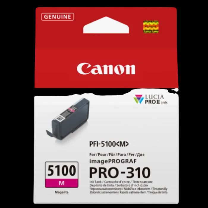 Tinta Canon PFI-5100M, Magenta
