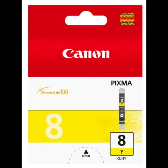 Tinta Canon CLI-8Y, žuta