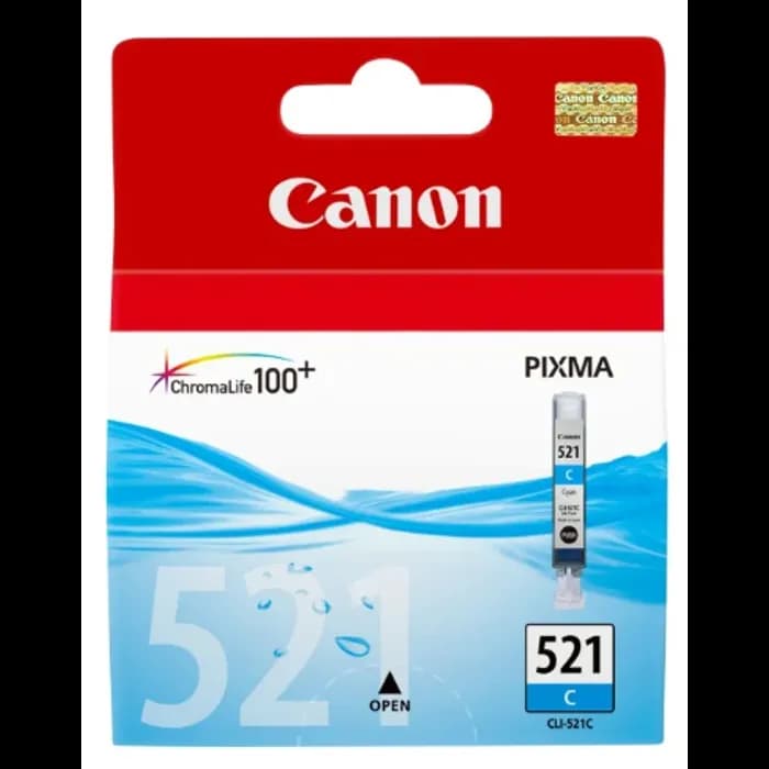 Tinta Canon CLI-521C, cijan