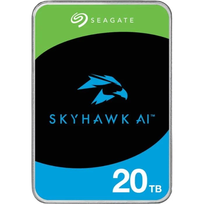 Hard disk Seagate Surveillance Skyhawk AI (3.5", 20TB, SATA3 6Gb/s, 512MB Cache, 7200rpm)