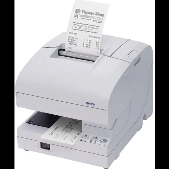 POS printer Epson TM-J7700, cutter, ASF, USB, Ethernet, kit (USB), white