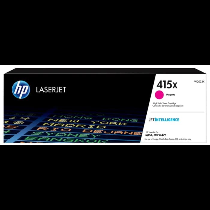 Toner HP 415X, W2033X, Magenta