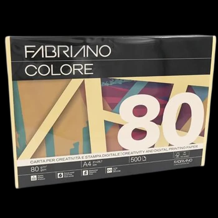 Papir Fabriano Colore A4, 80g, 500 listova