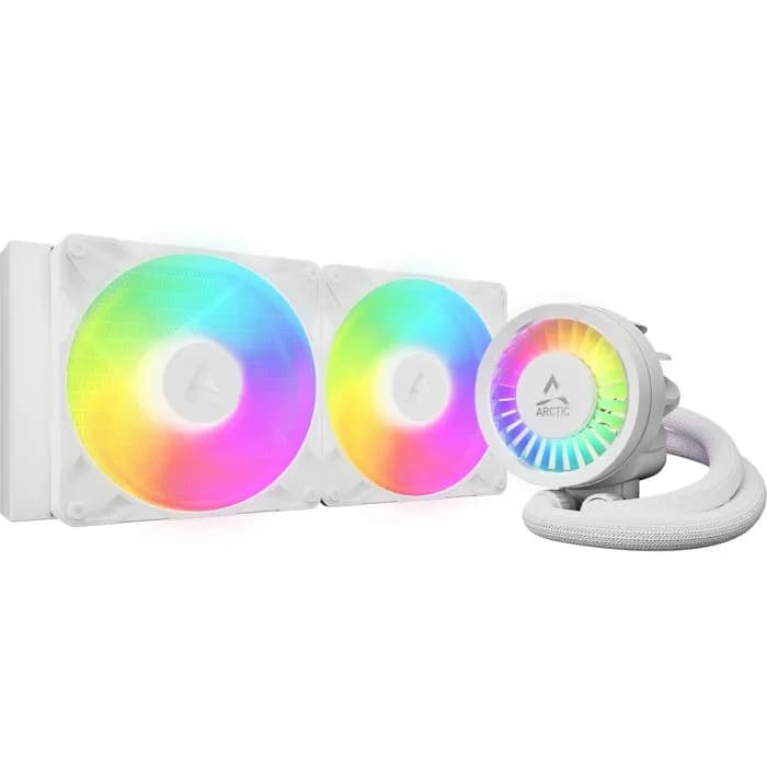 Vodeno hlađenje Arctic Liquid Freezer III Pro 280 A-RGB, 2x140mm, Intel i AMD, bijelo