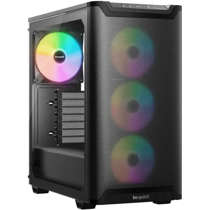 Kućište Be quiet! Pure Base 501 LX, Mid tower, kaljeno staklo, bez napajanja, ATX, crno