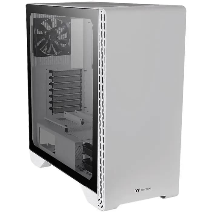Kućište Thermaltake S300 TG Snow, Mid tower, kaljeno staklo, bez napajanja, ATX, bijelo