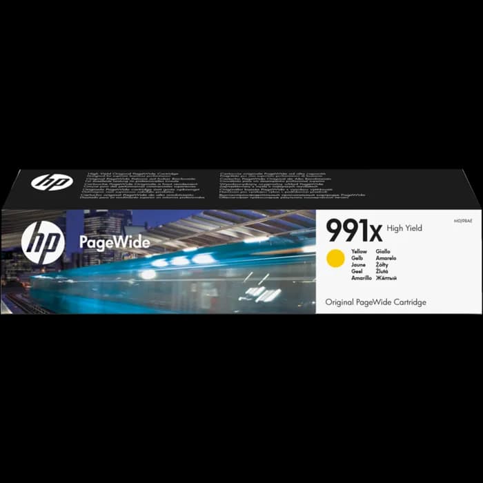 Tinta HP M0J98AE, No.991X, Yellow