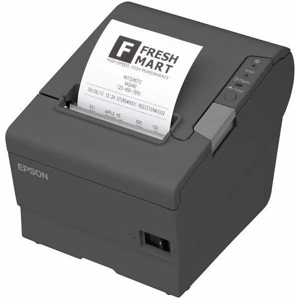 POS printer Epson TM-T88VII, Fixed Interface, USB, Ethernet, ePOS