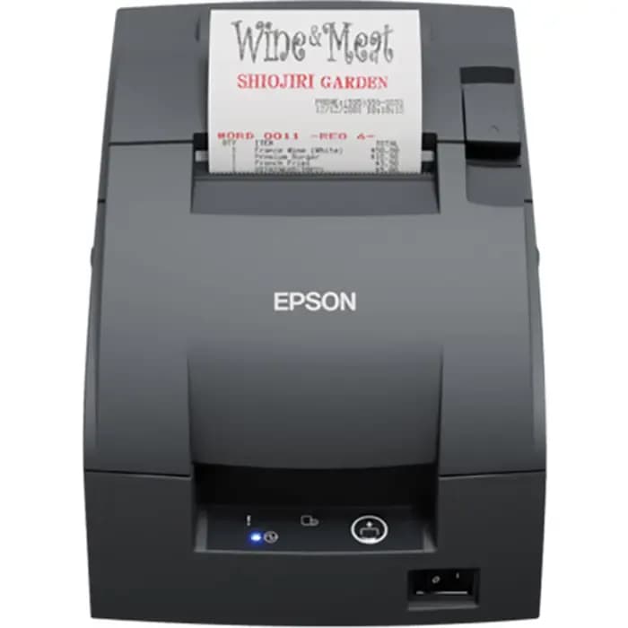POS printer Epson TM-U220II, cutter, Ethernet, sivi