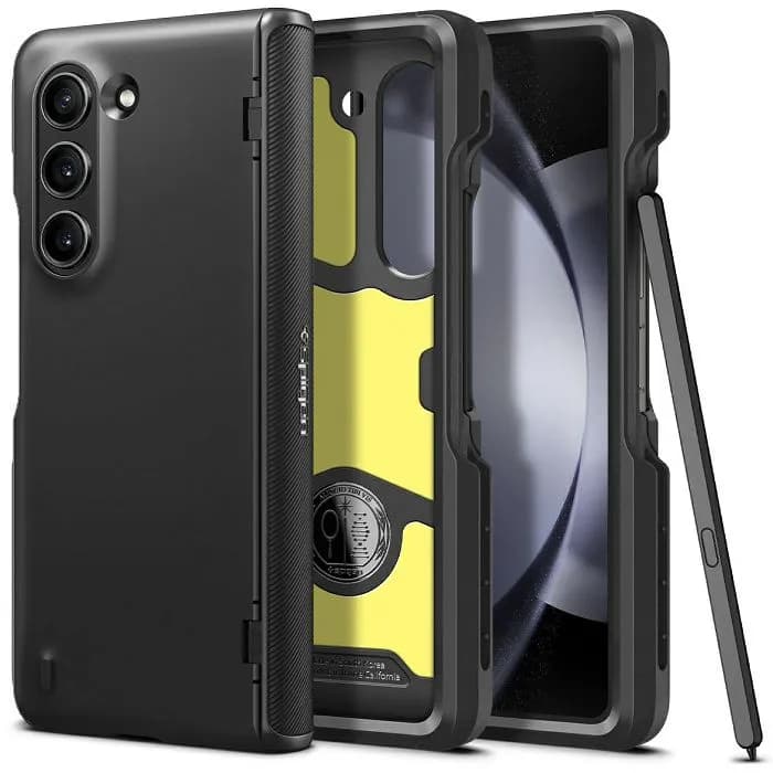 Maskica za mobitel Spigen Slim Armor Pro Pen Edition, za Samsung Galaxy Z Fold5, Black