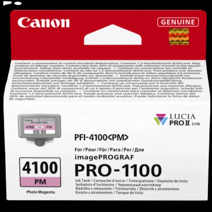 Tinta Canon PFI-4100PM, Photo Magenta