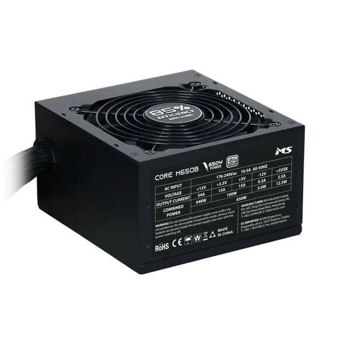 Napajanje MS Core M650B, 650W, 80+ Bronze, ATX