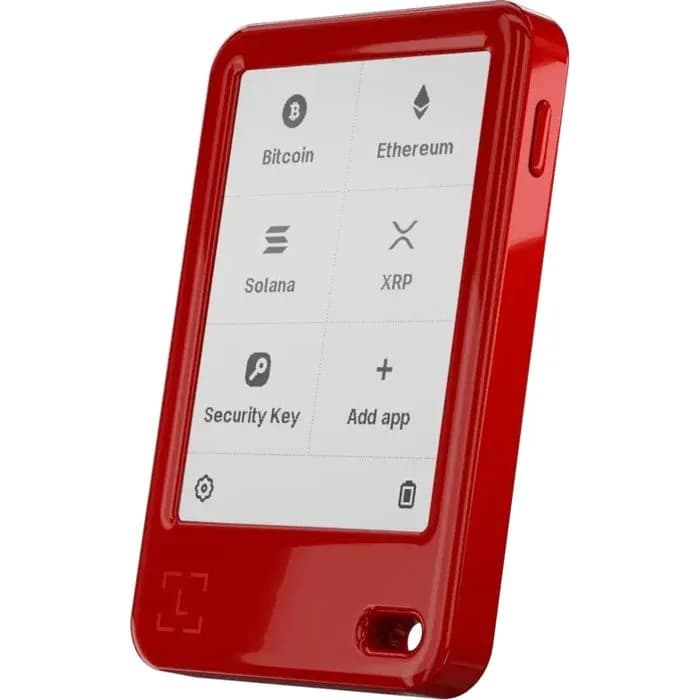 Digitalni novčanik Ledger Nano Gen5, Bluetooth, USB-C, Cherry Red