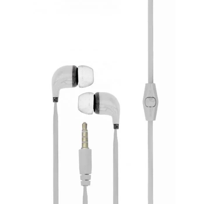 Slušalice SBOX EP-038W, žičane, mikrofon, in-ear, bijele