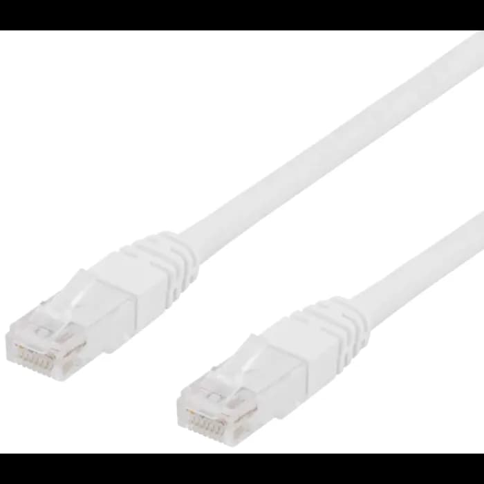 Kabel Deltaco R00210011, mrežni, UTP, Cat6, 3.0m, bijeli