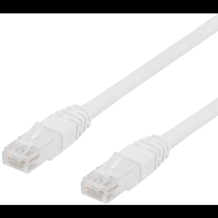 Kabel Deltaco R00210007, mrežni, UTP, Cat6, 1.0m, bijeli