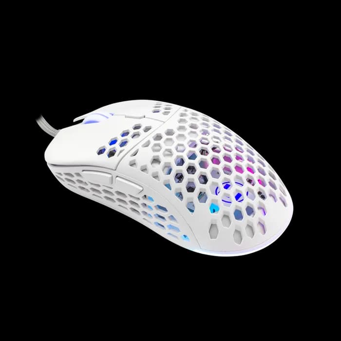 Miš White Shark Premium Line ESL-M4 NAGINATA, gaming, 16000DPI, bijeli