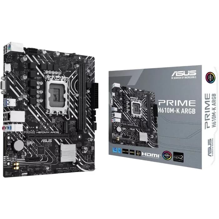 Matična ploča Asus Prime H610M-K ARGB DDR5, Intel LGA1700, Micro ATX