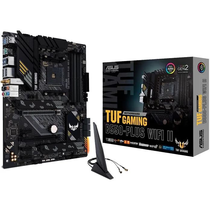 Matična ploča Asus TUF Gaming B550-Plus WiFi II, AMD AM4, WiFi, Bluetooth, Micro ATX