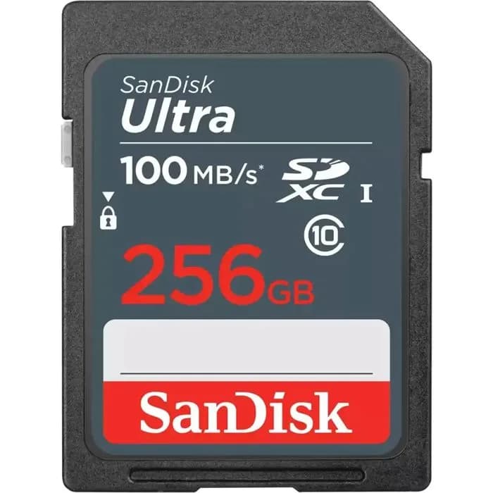 Memorijska kartica Sandisk Ultra, SDXC, XC Class 10, 256GB
