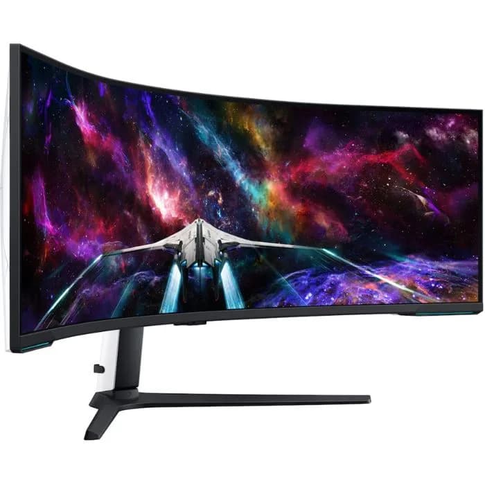 Monitor Samsung 57" Odyssey Neo G9, LS57CG952NU, VA Mini LED, gaming, AMD FreeSync PremiumPro 240Hz, 1ms (GTG), HDR1000, 3xHDMI, DP, 2xUSB 3.0, Zakrivljeni 1000R, 7680x2160