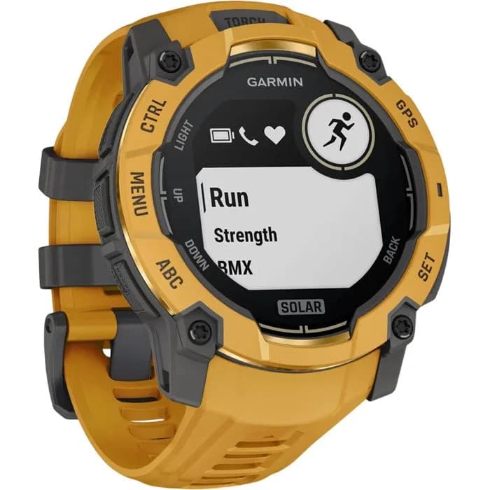 Pametni sat Garmin Instinct 3 Solar, 50mm, žuti