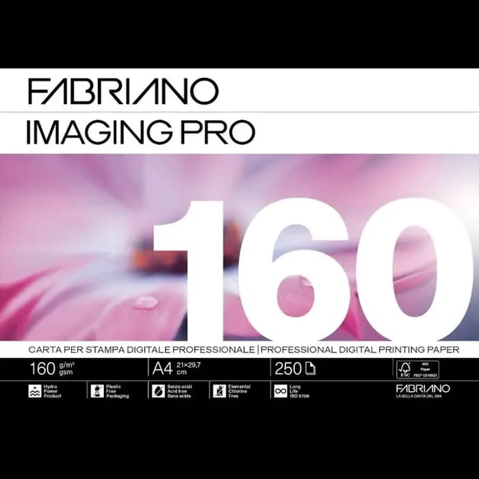 Papir Fabriano Imaging Pro A4, 160g, 250 listova