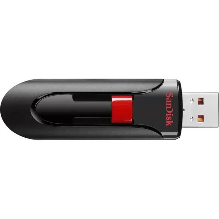 USB stick Sandisk Cruzer Glide, USB 2.0, 128GB, Red