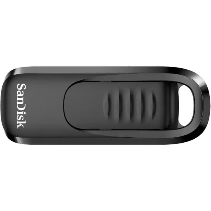 USB stick Sandisk Ultra Slider, USB 3.2, 64GB, Black
