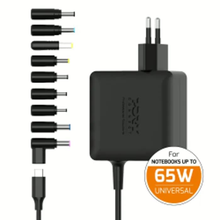 Port punjač 65W GaN2 USB-C univerzalni,9 nastavaka
