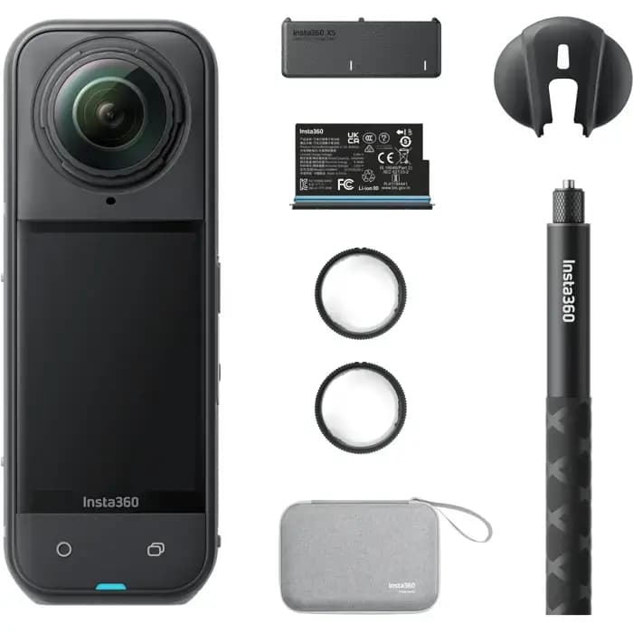 Akcijska kamera Insta360 X5 Essential Bundle