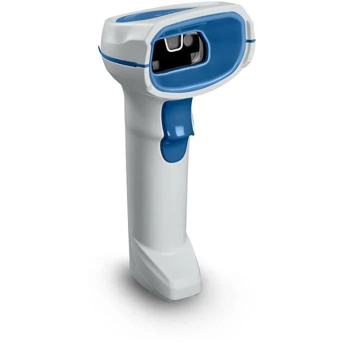 Bar kod čitač Zebra DS8108-HC, 2D, SR, multi-IF, white, blue