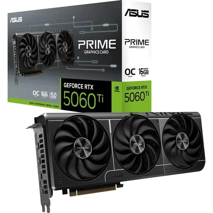 Grafička Asus GeForce RTX5060Ti Prime OC, 16GB GDDR7