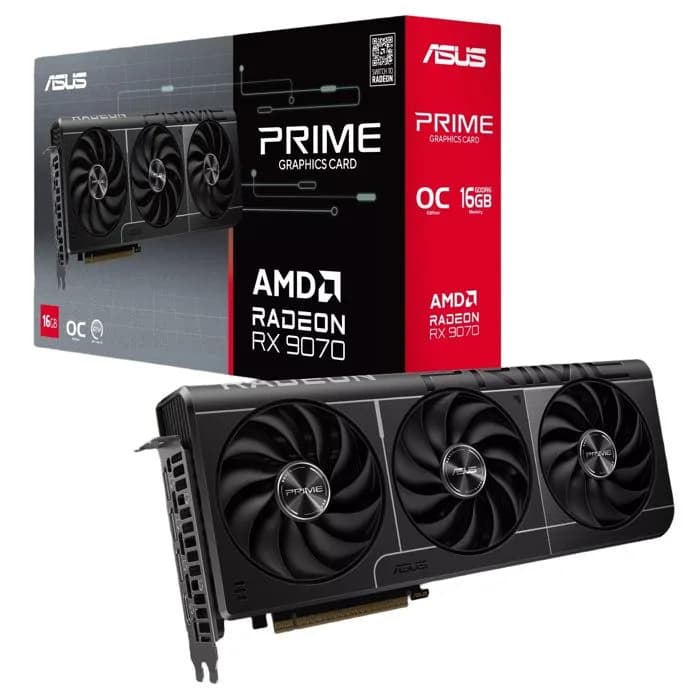 Grafička Asus Radeon RX 9070 Prime GRE OC, 12GB, GDDR6