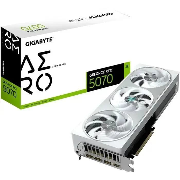 Grafička Gigabyte GeForce RTX5070 Aero OC, 12GB GDDR7