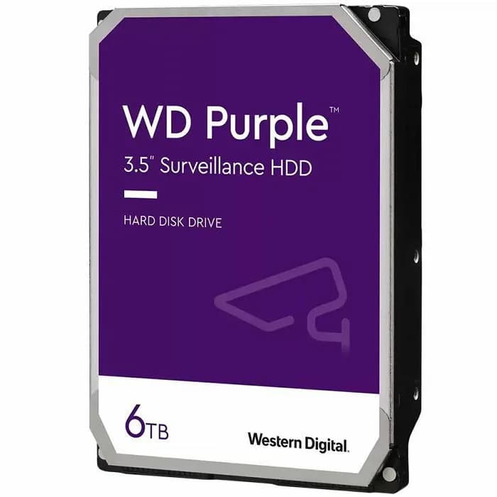 Hard disk WD Purple (3.5", 6TB, SATA3 6Gb/s, 256MB Cache, 5400rpm)