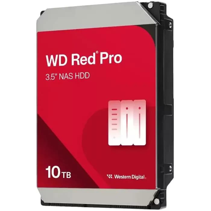 Hard disk WD Red Pro NAS (3.5", 10TB, SATA3 6Gb/s, 512MB Cache, 7200rpm)