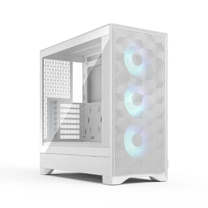 Kućište Fractal Pop 2 Air White RGB, bez napajanja, ATX, Bijelo