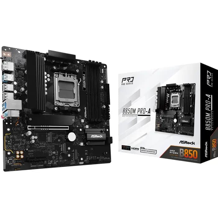 Matična ploča ASRock B850M Pro-A, AMD AM5, Micro ATX
