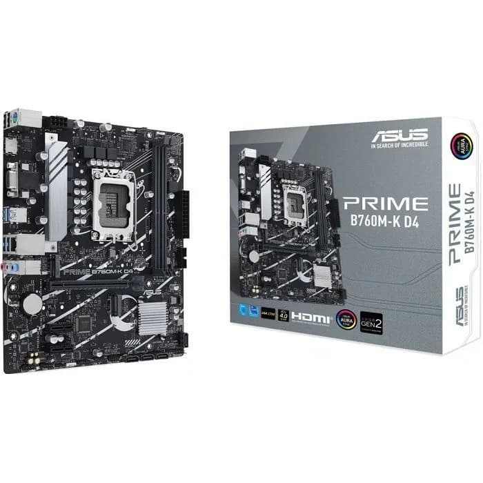 Matična ploča Asus Prime B760M-K D4 DDR4, Intel LGA1700, Micro ATX