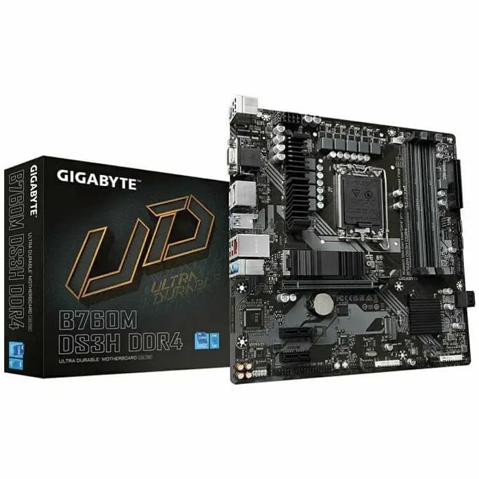 Matična ploča Gigabyte B760M DS3H DDR4, Intel LGA1700, Micro ATX