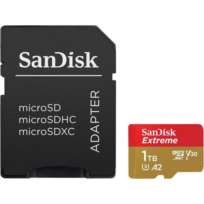 Memorijska kartica Sandisk Extreme, microSDXC, XC Class 10, 1TB + SD Adapter