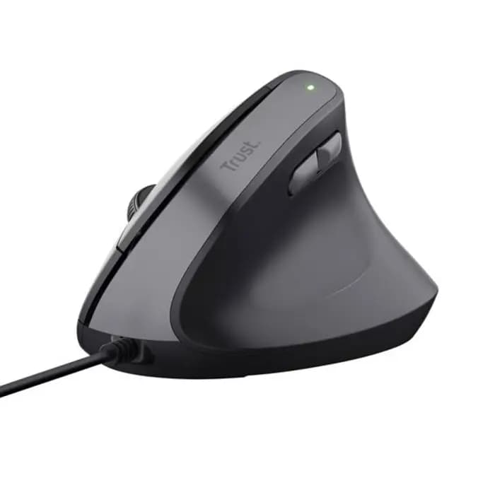 Miš Trust Bayo II 25144, žičani, ergonomski, Black