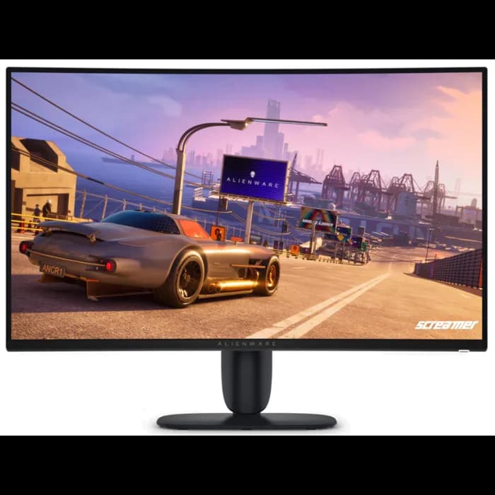 Monitor Alienware 32" AW3226DM, VA, gaming, AMD FreeSync Premium 240Hz, 1ms (GTG), HDR400, 2xHDMI, DP, USB-A, USB-B, USB-C, Zakrivljeni 1500R, 2K