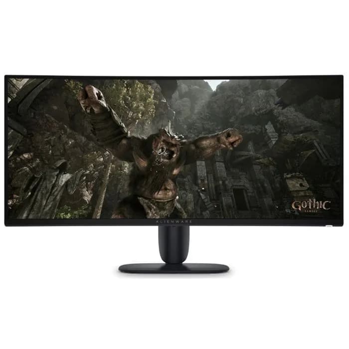 Monitor Alienware 34" AW3426DWM, VA, gaming, AMD FreeSync Premium 240Hz, 1ms (GTG), HDR400, 2xHDMI, DP, USB-A, USB-B, USB-C, Pivot, Zakrivljeni 1500R, 4K